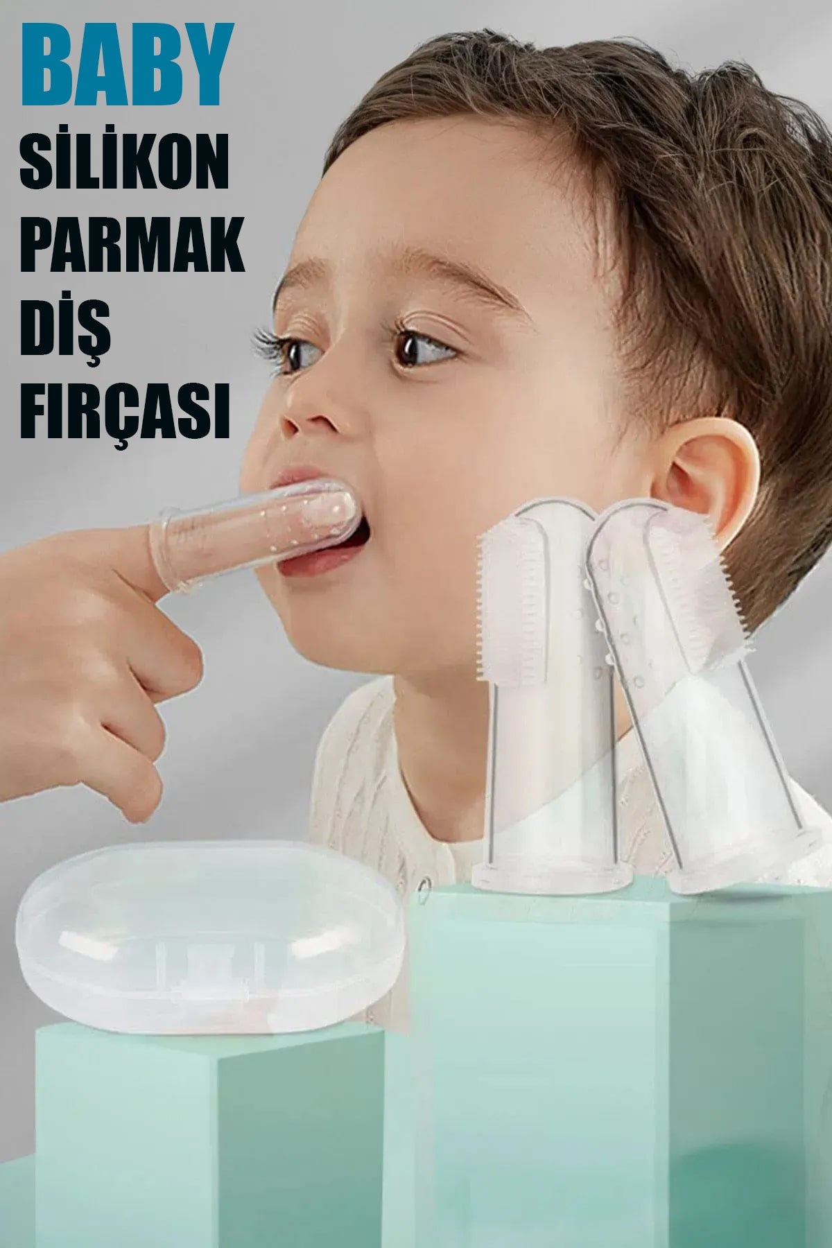 👶BABY SİLİKON DİŞ FIRÇASI - dibidip