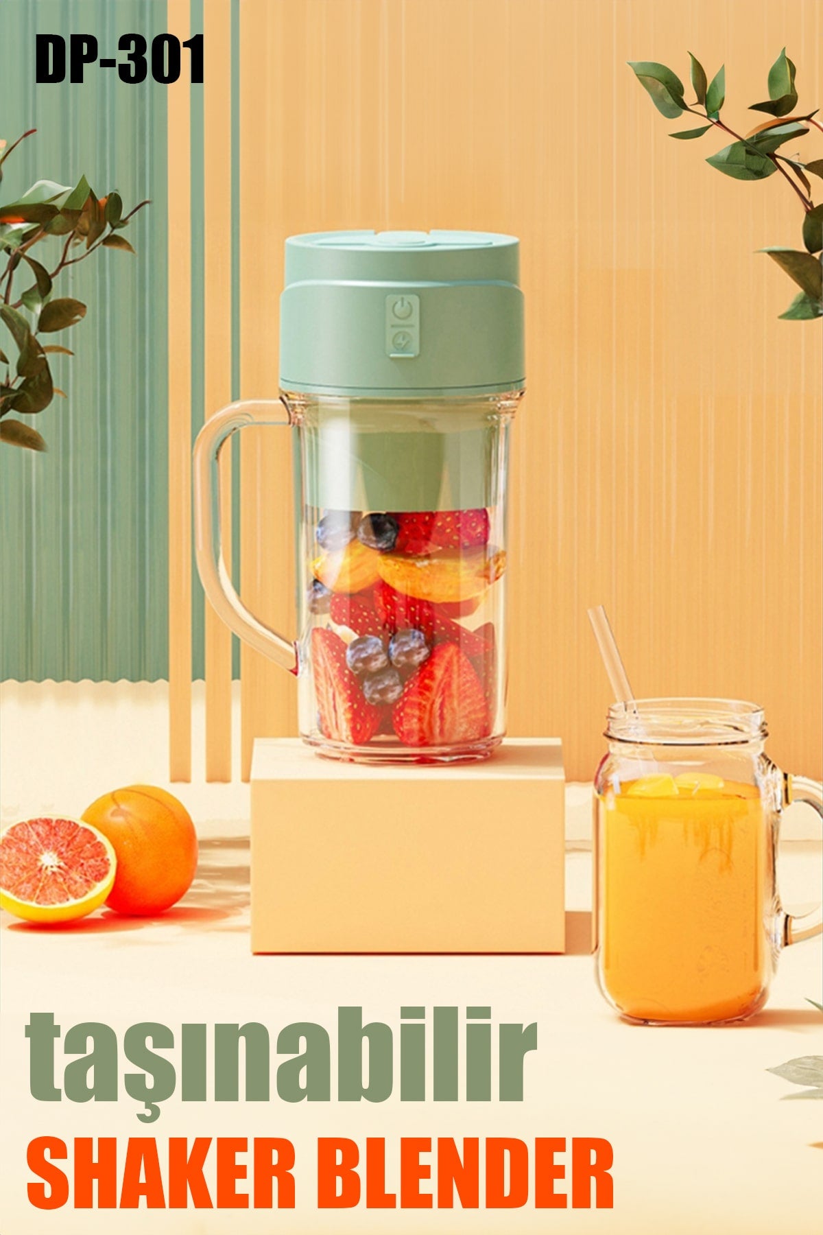🍓TAŞINABİLİR SHAKER BLENDER - dibidip