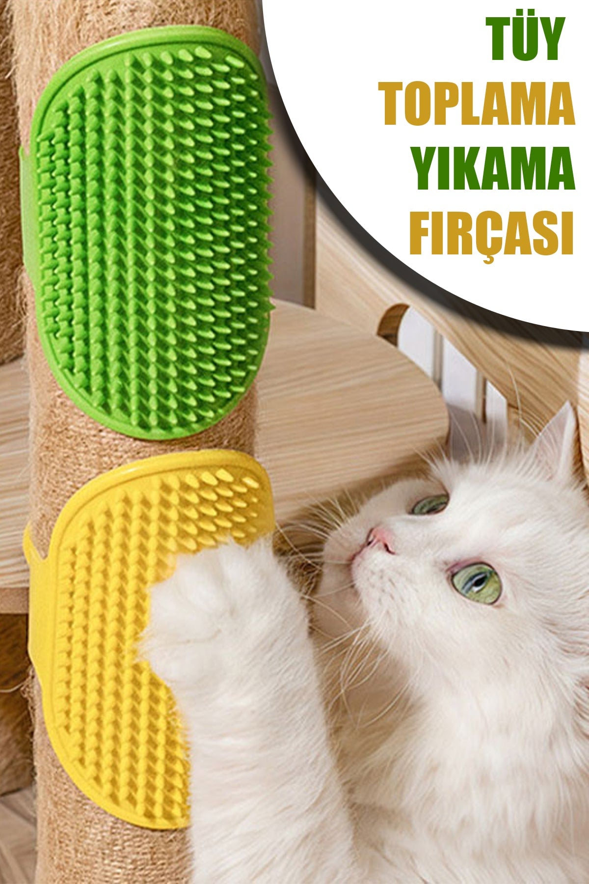 🐾HAYVAN TÜY TOPLAMA YIKAMA FIRÇASI - dibidip