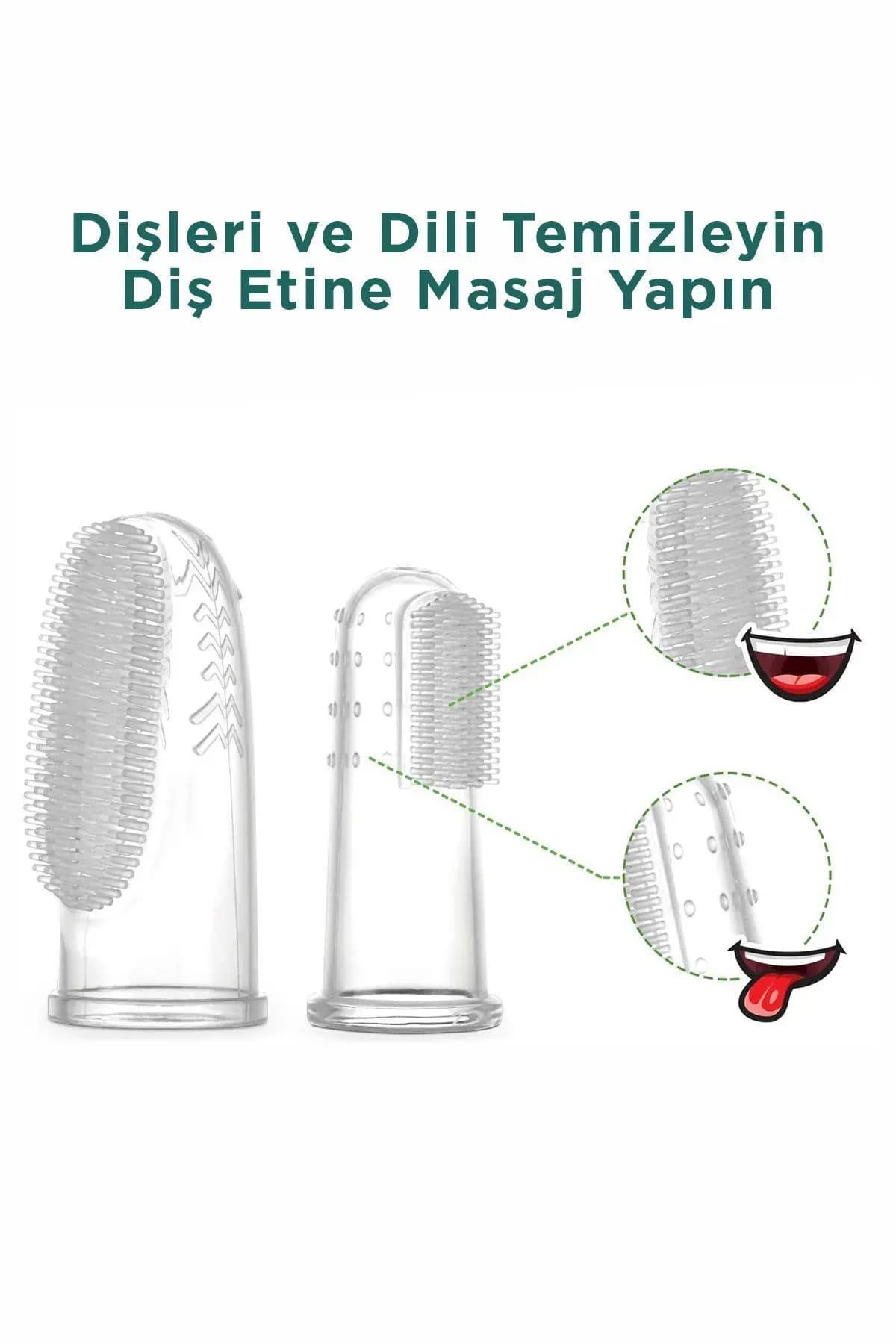 👶BABY SİLİKON DİŞ FIRÇASI - dibidip