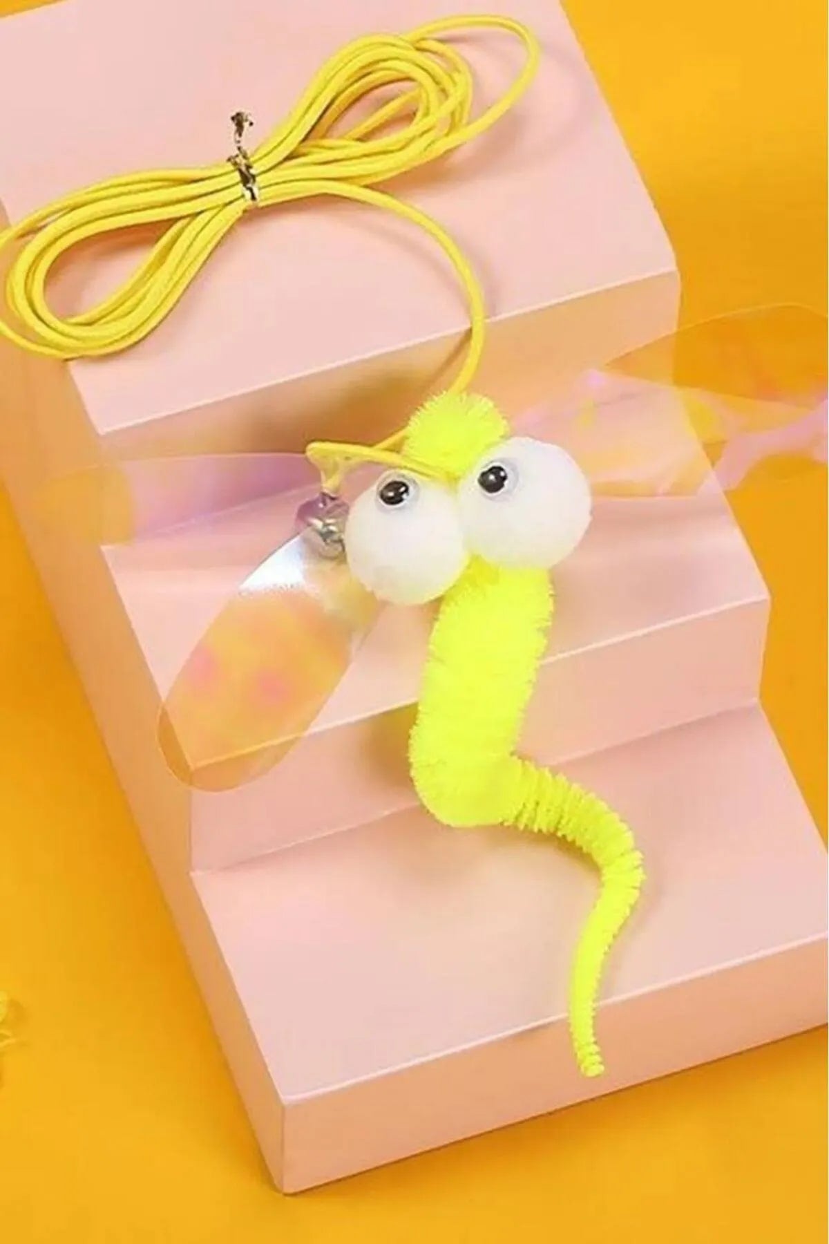 🐱KELEBEK ELASTİK KEDİ OYUN OLTASI - dibidip