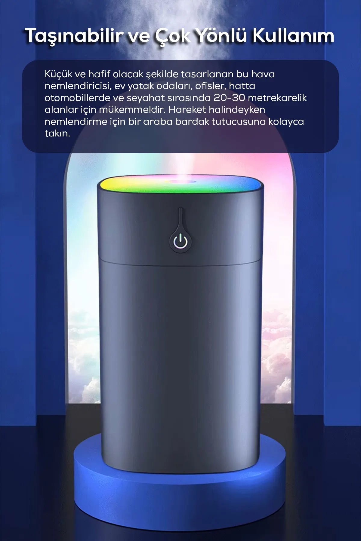 🌬️RGB HAVA NEMLENDİRİCİ - dibidip