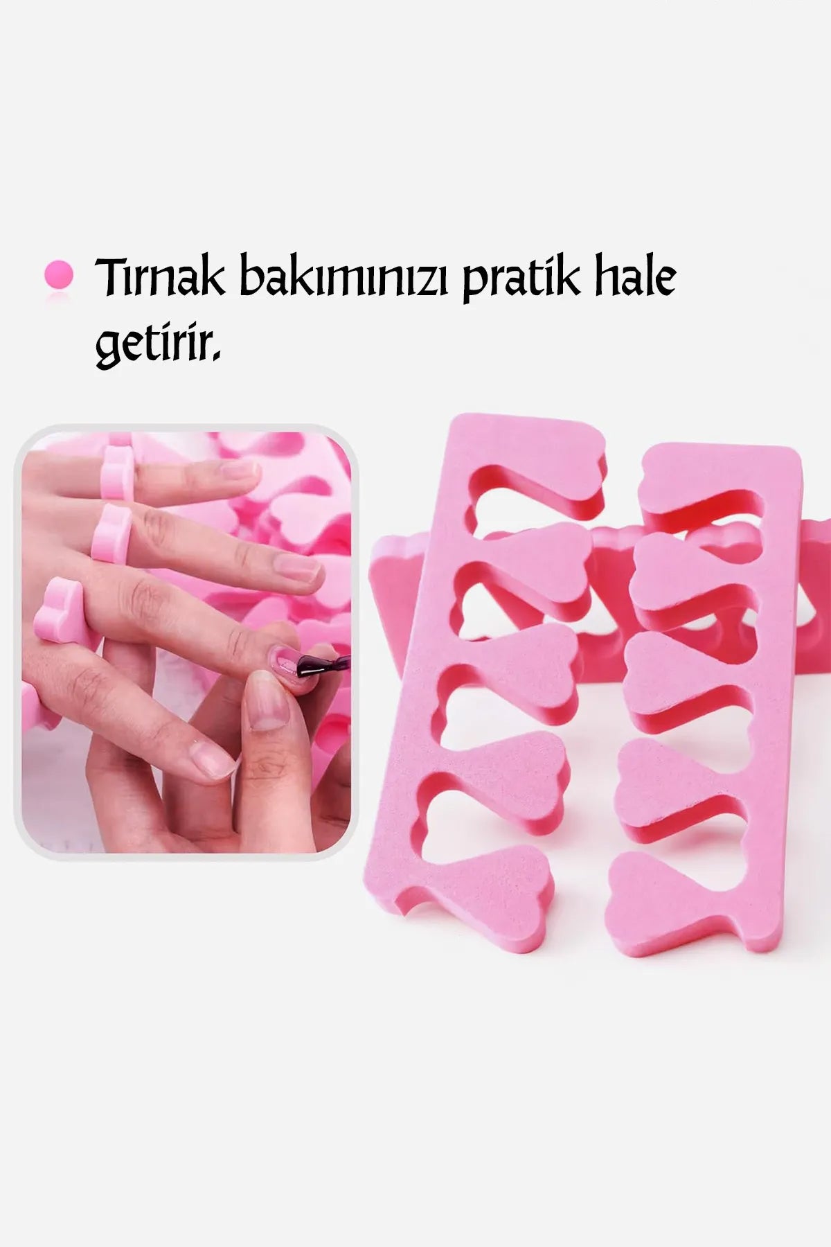 💅5'Lİ PARMAK AYIRICI SÜNGER - dibidip