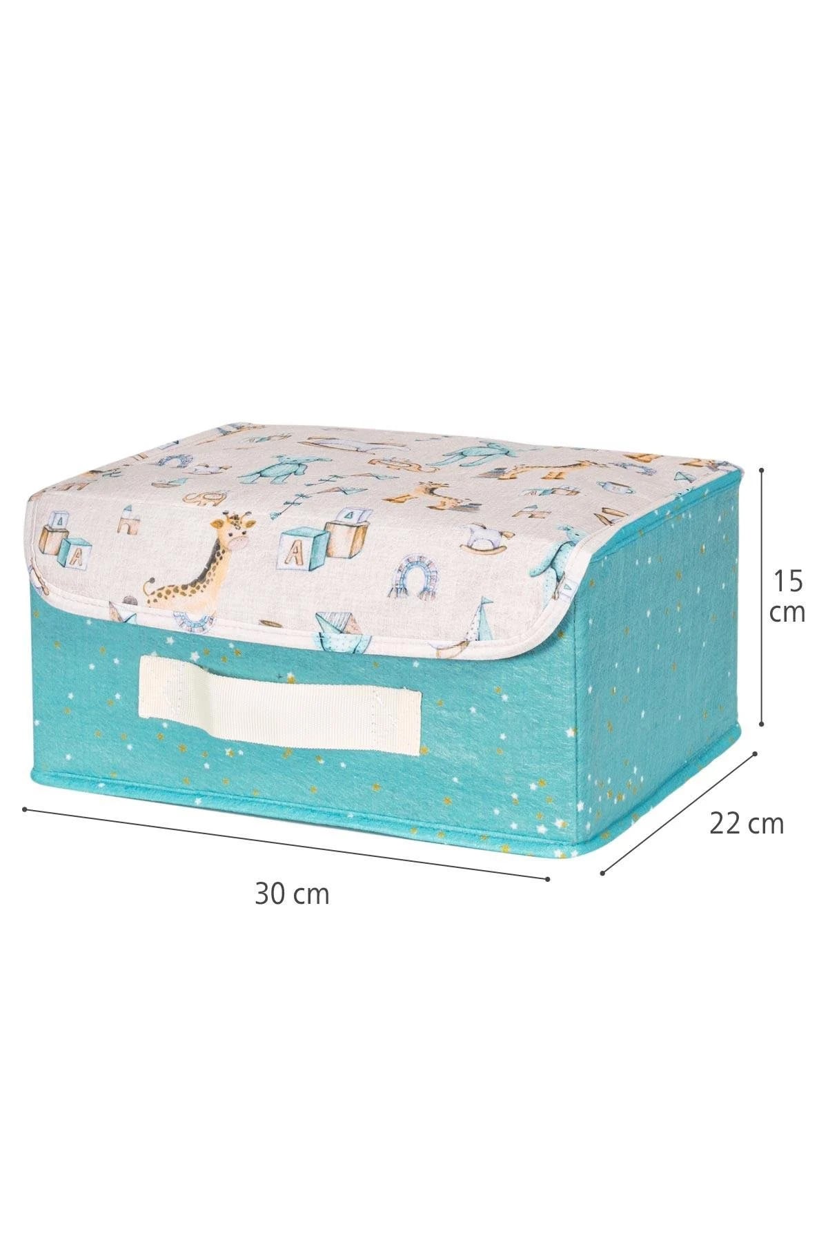 ALAS-07288 BABY KAPAKLI KUTU MİNİ MAVİ - dibidip