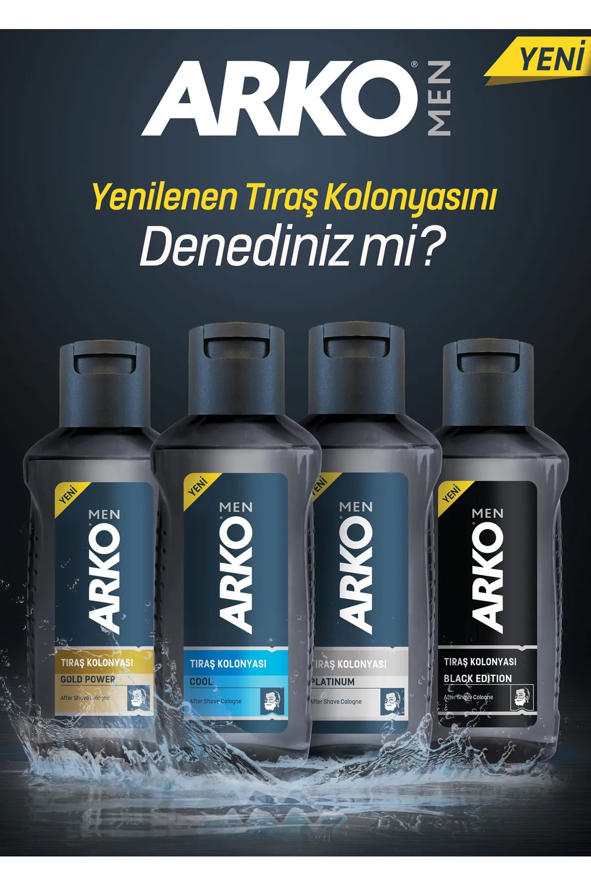 🧴ARKO MEN COOL TIRAŞ KOLANYASI - dibidip