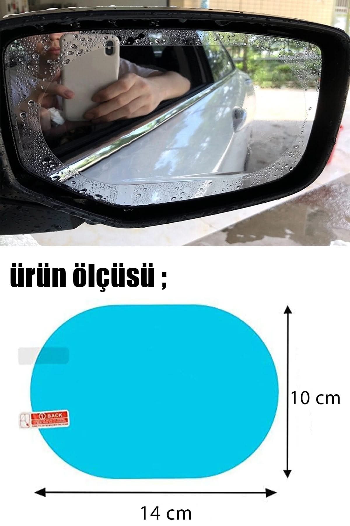 🌧️ Araç Buğu Önleyici Film (2 Adet) - dibidip