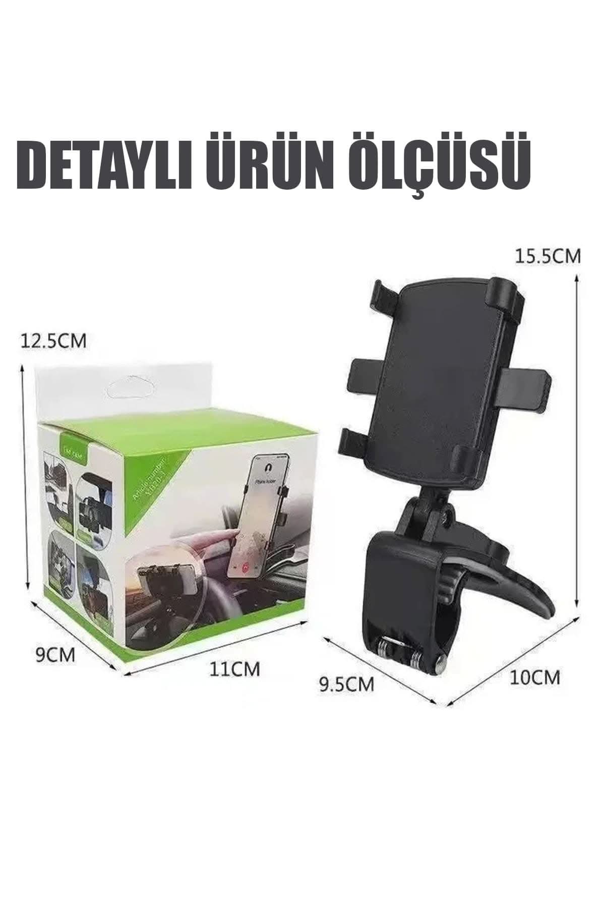 📱GÖSTERGE ÜSTÜ ARAÇ TELEFON TUTUCU - dibidip