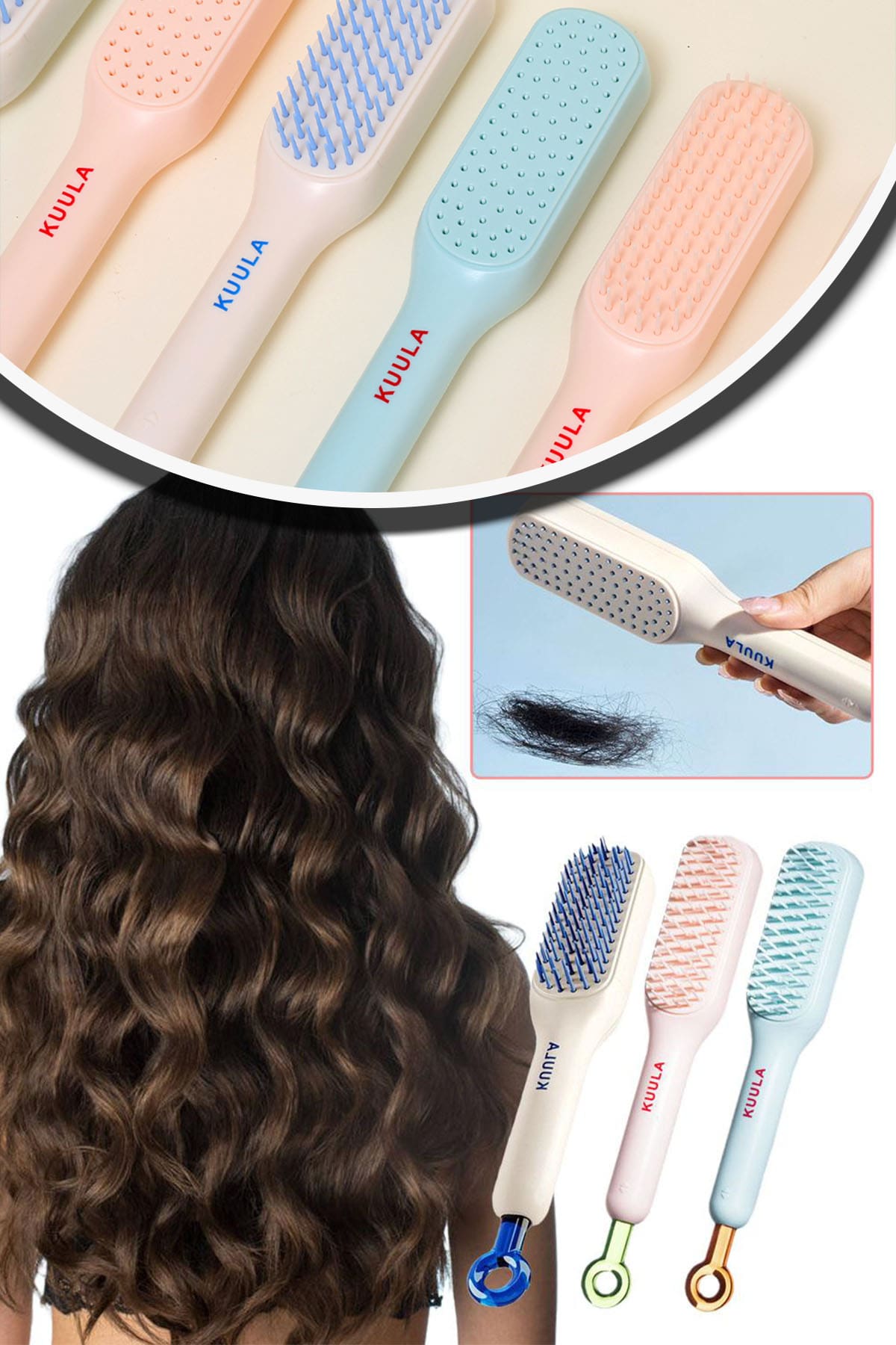 🧼PRATİK SAÇ TARAĞI - dibidip