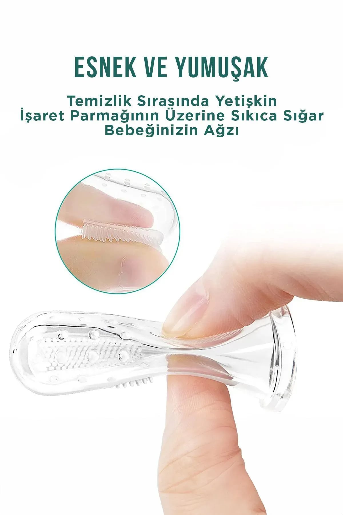 👶BABY SİLİKON DİŞ FIRÇASI - dibidip