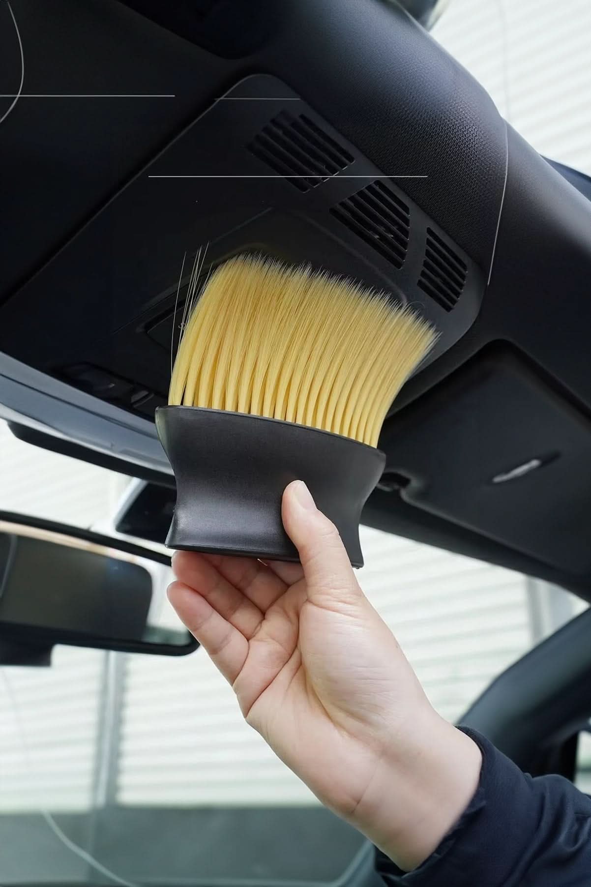 🚗YUMUŞAK UÇLU ARABA TEMİZLİK FIRÇASI - dibidip