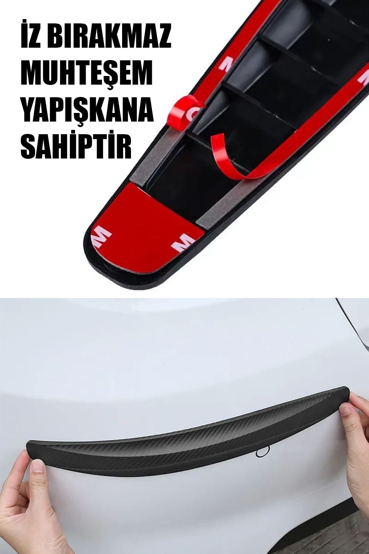 🚘KARBON DESENLİ ARABA TAMPON KORUYUCU - dibidip