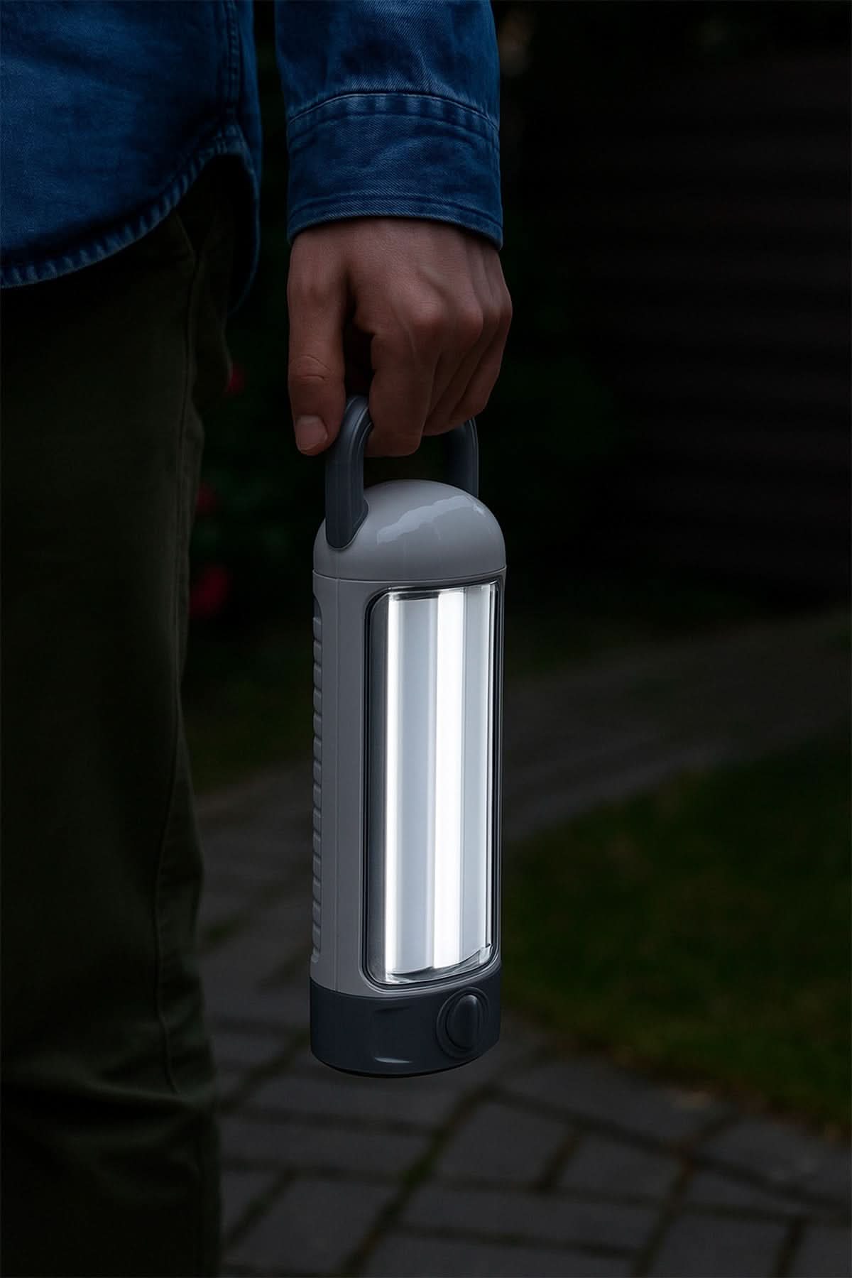 💡HG LED ŞARJLI IŞILDAK FENER - dibidip