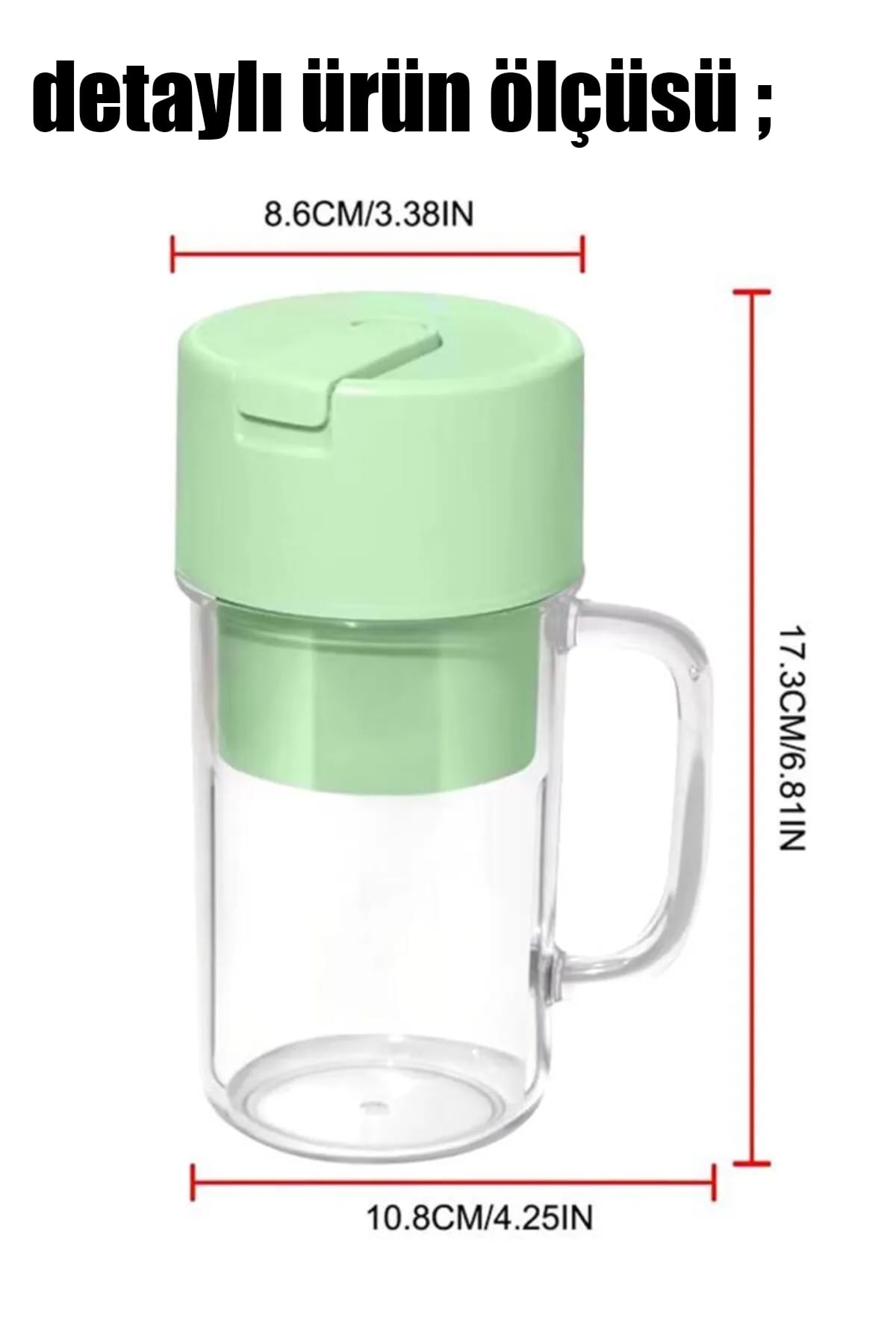 🍓TAŞINABİLİR SHAKER BLENDER - dibidip