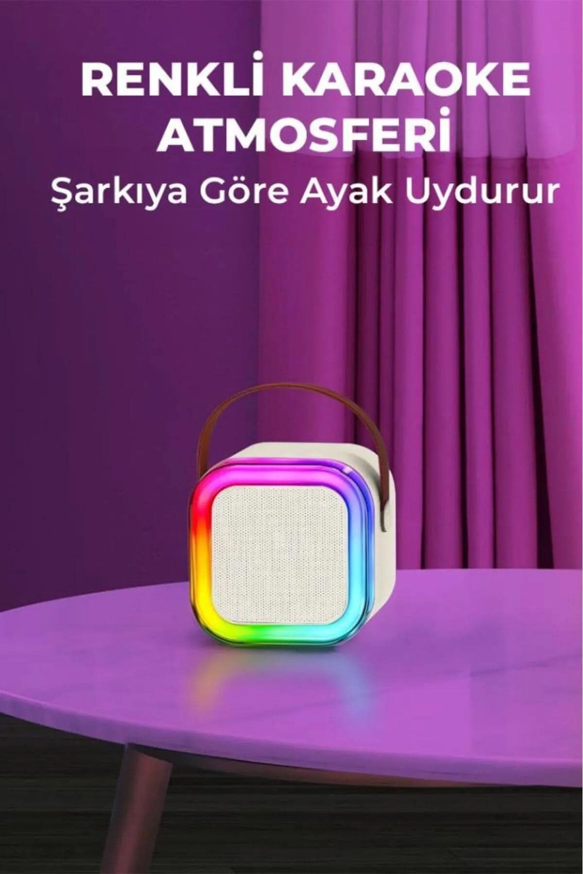 🎶KARAOKE MİKROFON VE HOPARLÖR SET - dibidip