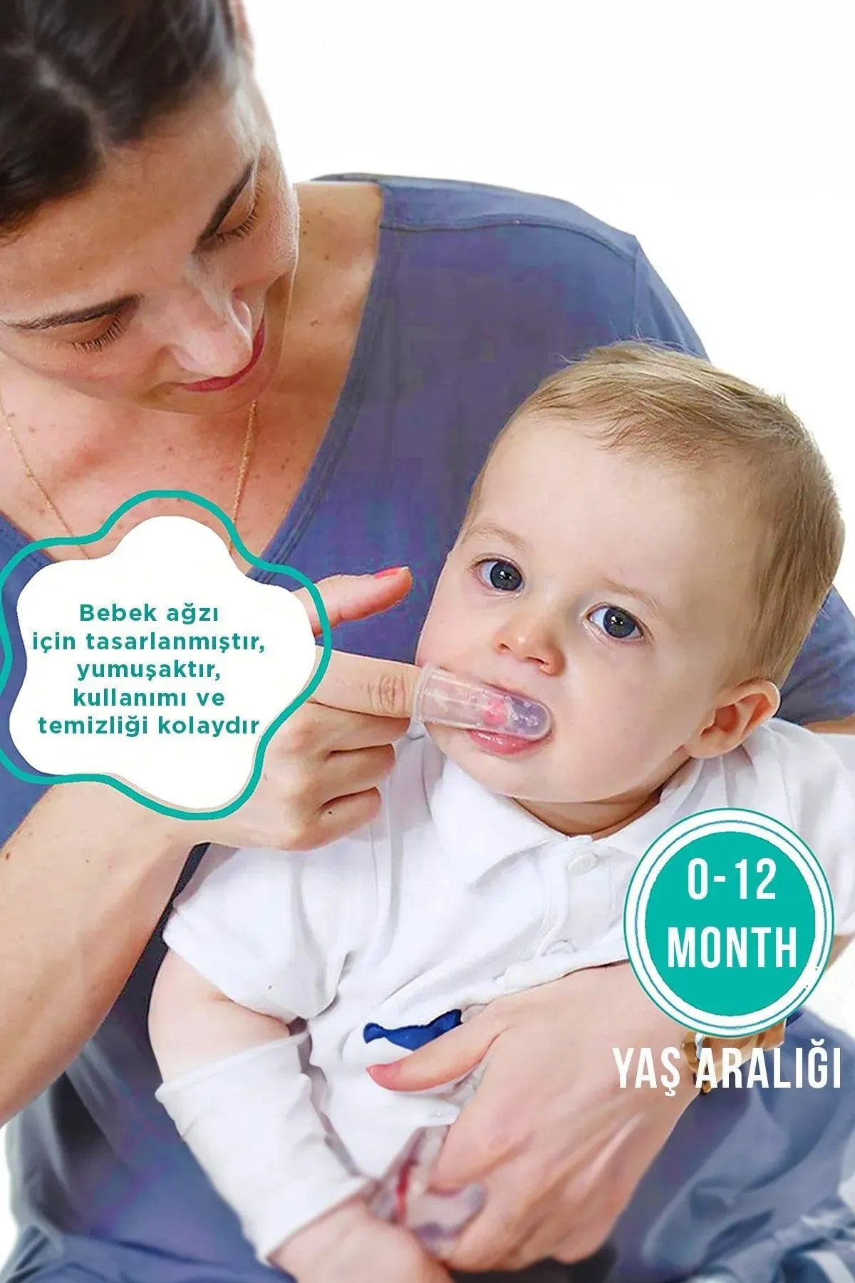 👶BABY SİLİKON DİŞ FIRÇASI - dibidip