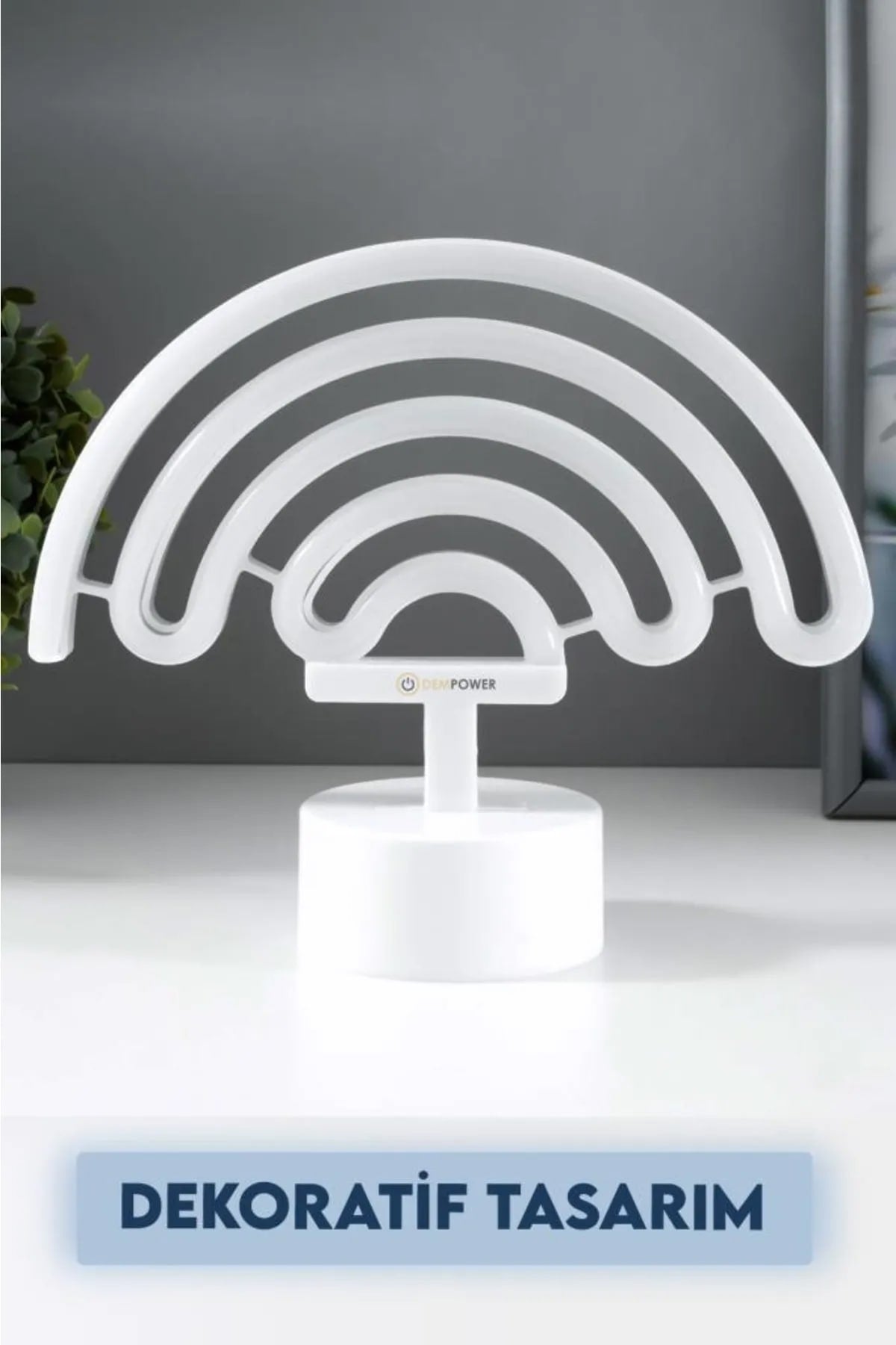 🌈NEON LED GECE LAMBASI - dibidip