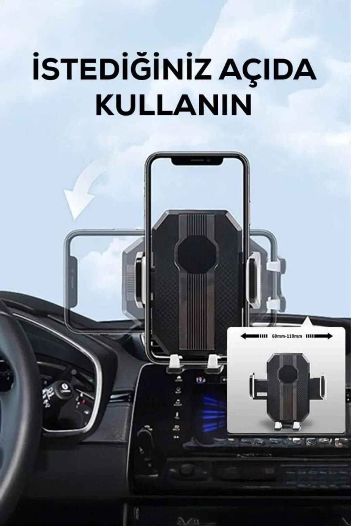 🌀 360° DÖNEBİLEN TELEFON TUTUCU - dibidip
