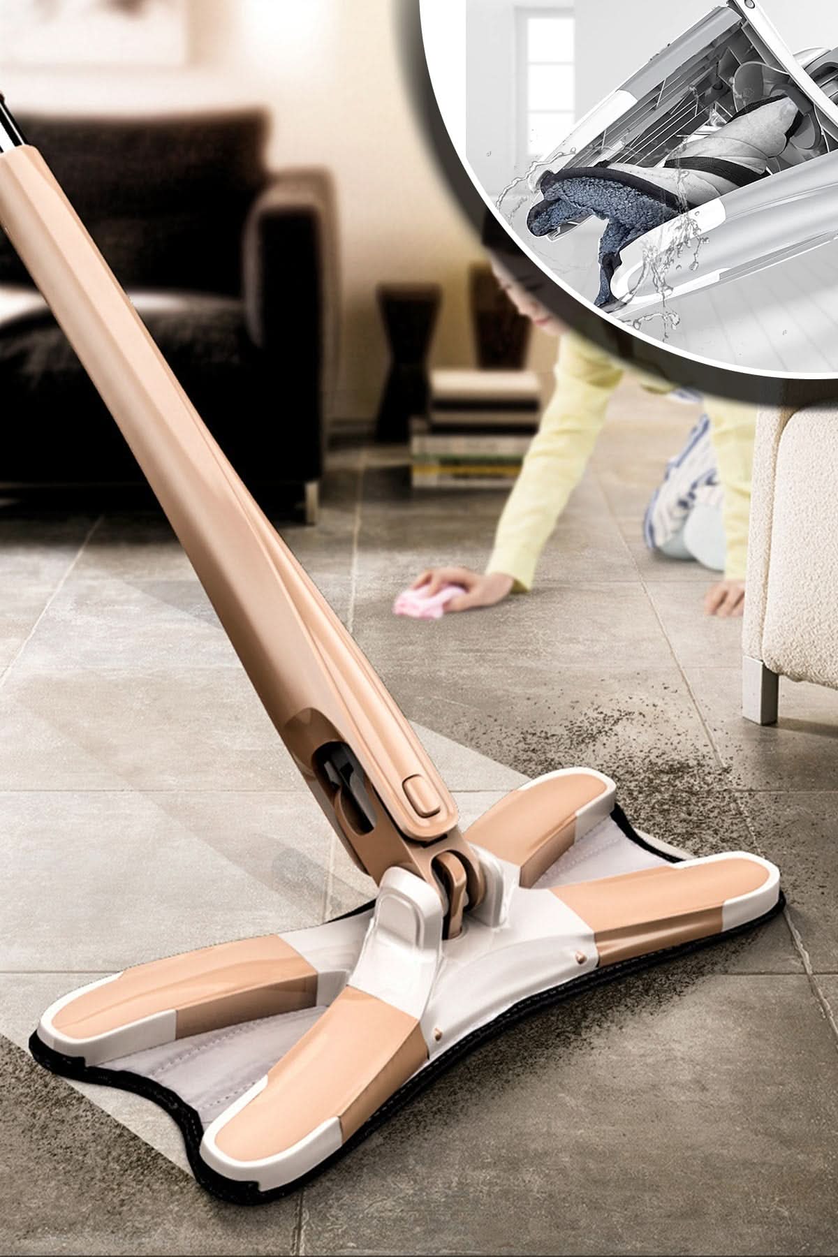 💦 360° DÖNEBİLEN X MOP - dibidip