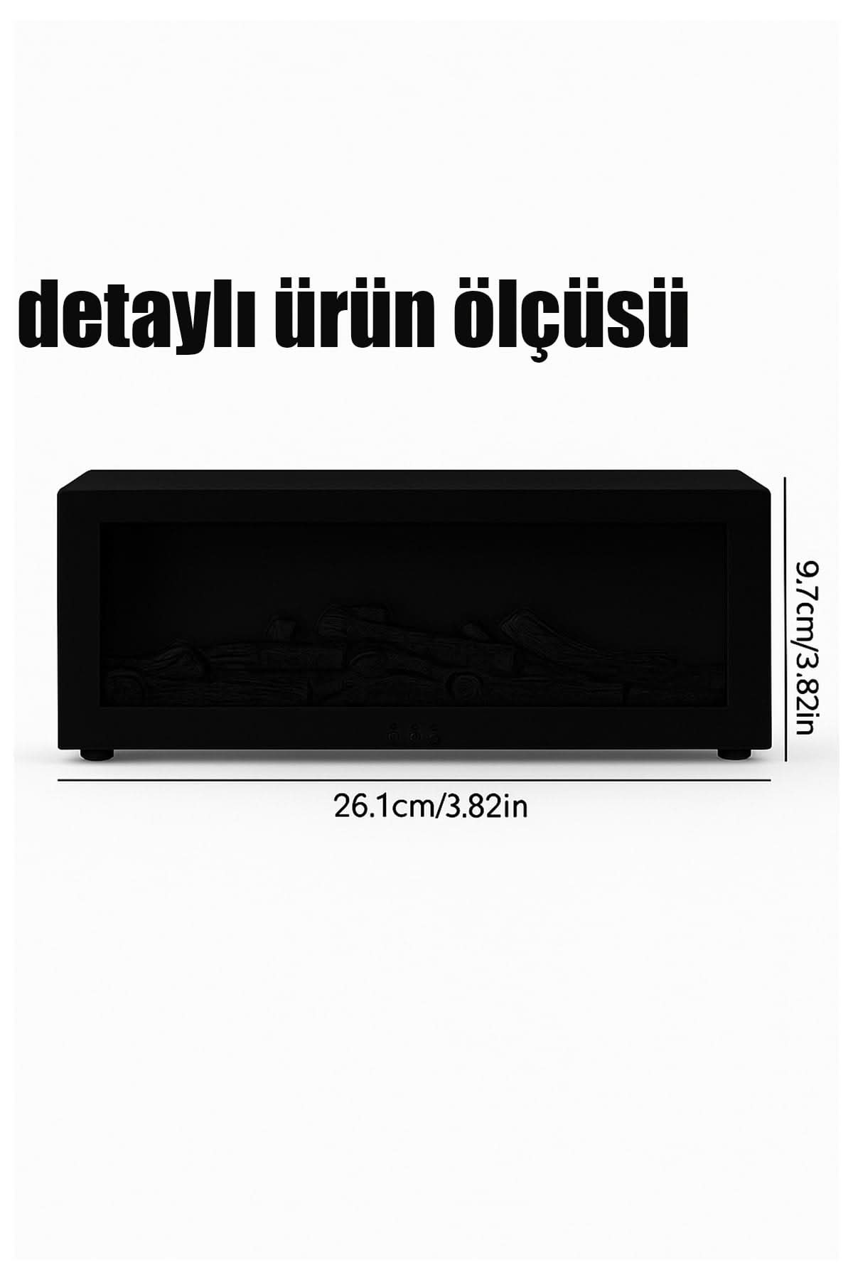 🔥MASAÜSTÜ ŞÖMİNE VE HAVA NEMLENDİRİCİ - dibidip
