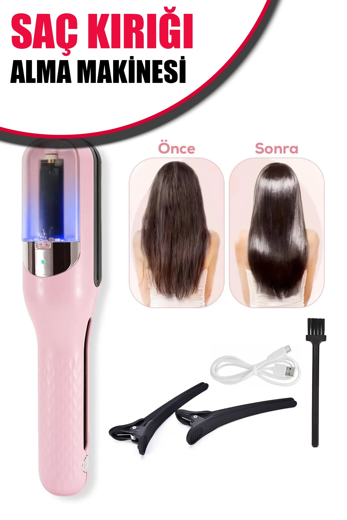 ✂️KIRIK SAÇ ALMA MAKİNESİ - dibidip