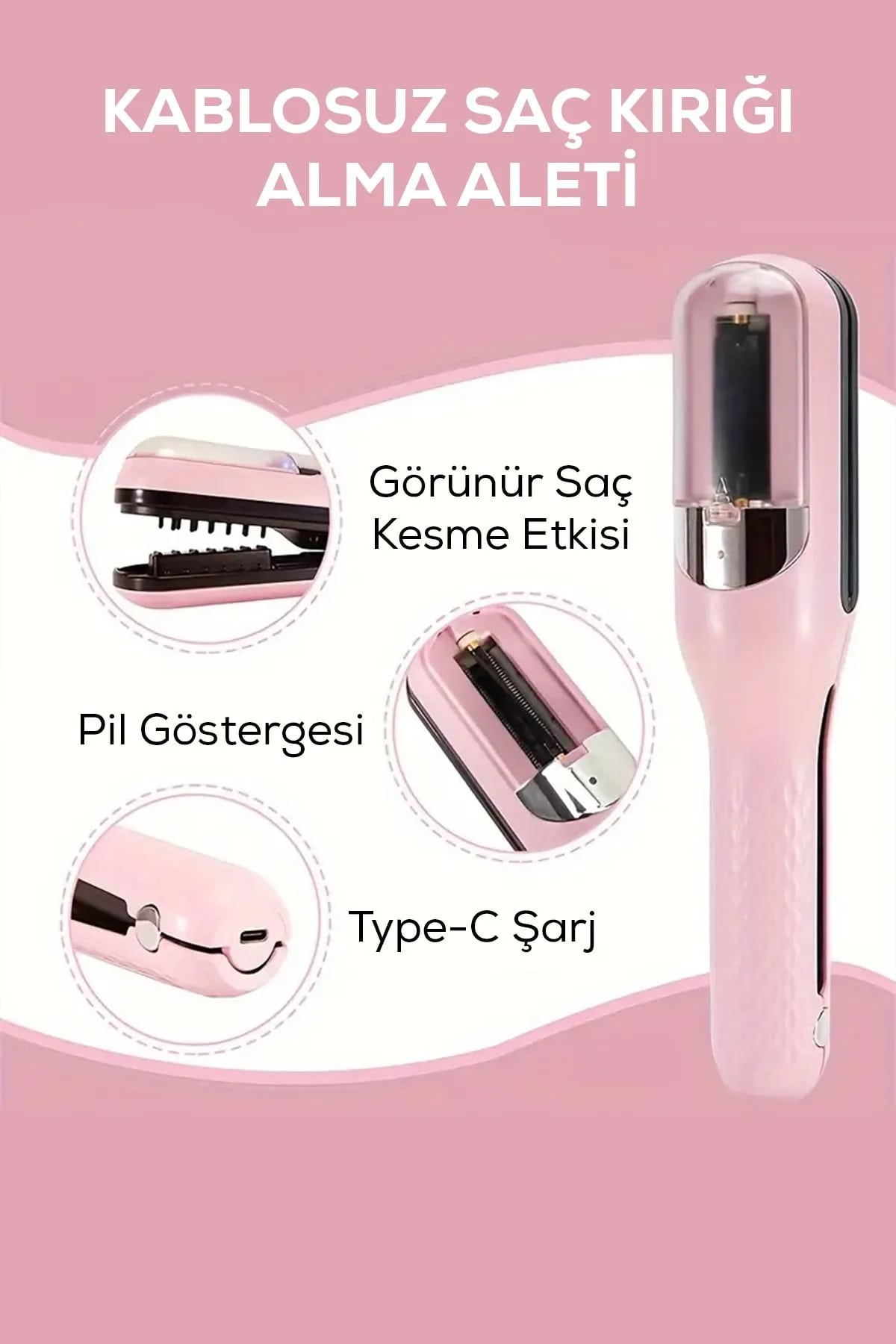 ✂️KIRIK SAÇ ALMA MAKİNESİ - dibidip