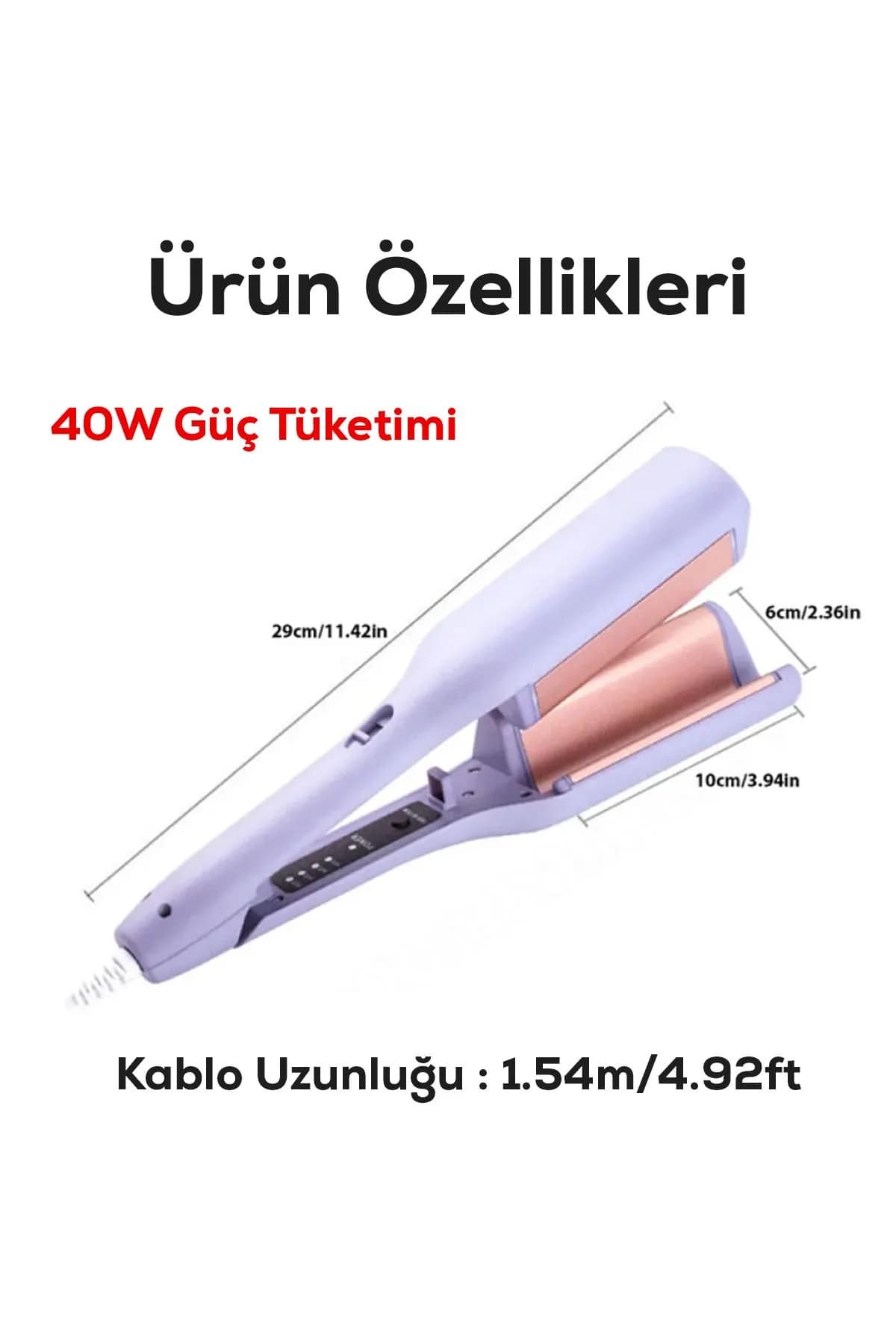 💇SERAMİK SAÇ ŞEKİLLENDİRİCİ - dibidip