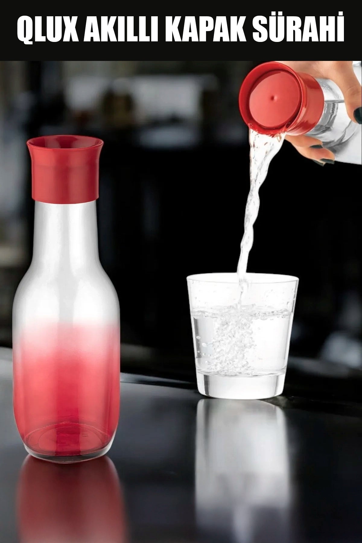 QLUX S-00132 AKILLI KAPAK SURAHİ - dibidip