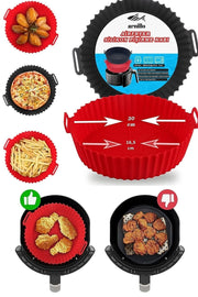 🍳AIRFRYER SİLİKON PİŞİRME KABI - dibidip