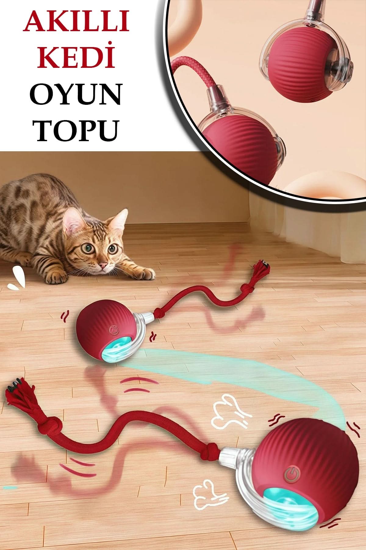 🐾AKILLI KEDİ TOPU - dibidip
