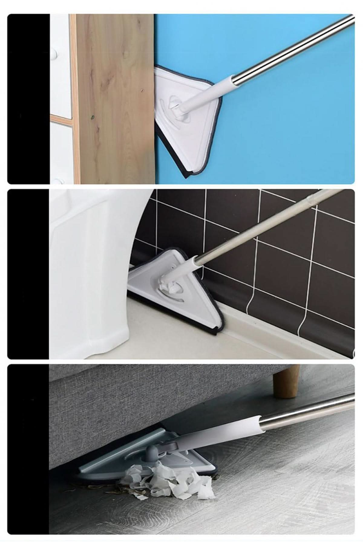 ✨ÇEKPASLI ÜÇGEN MOP - dibidip