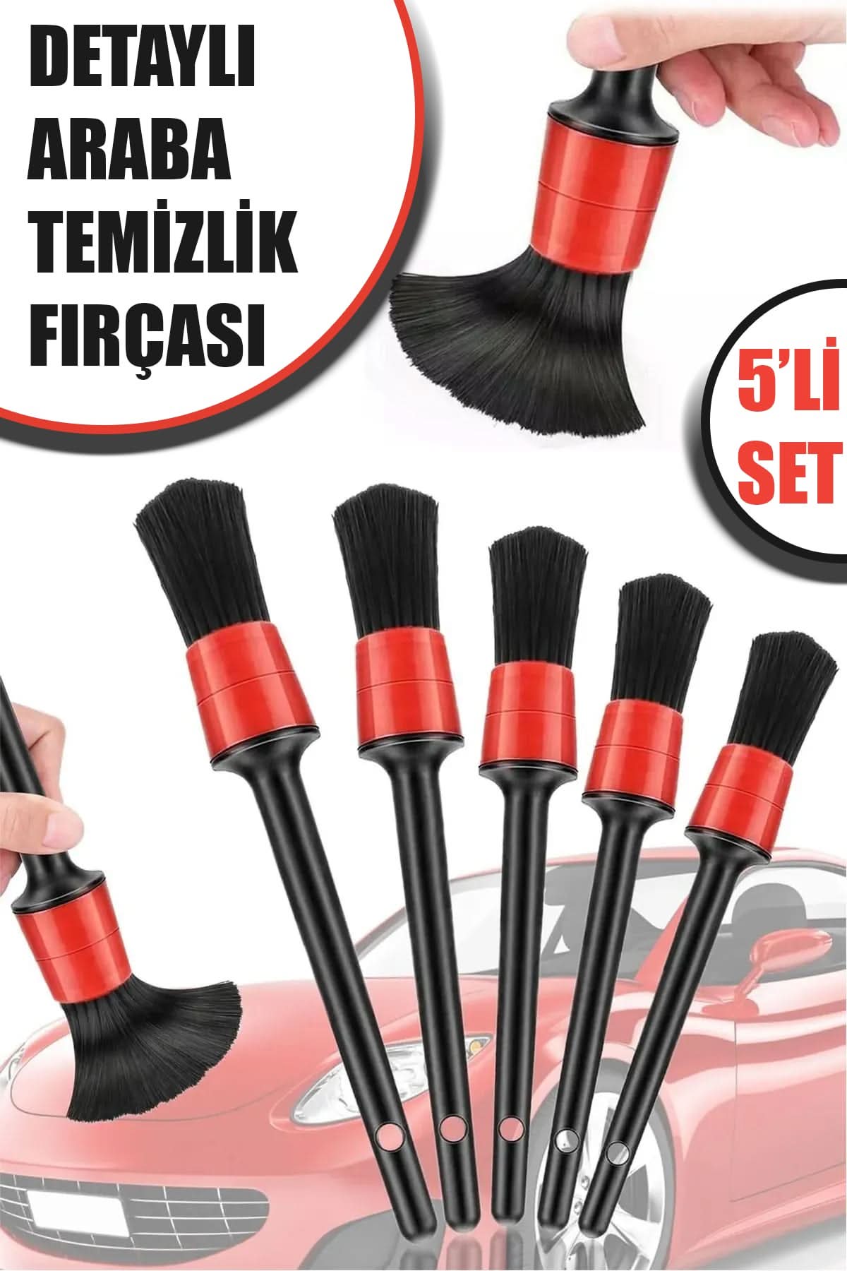 🚘DETAYLI ARABA TEMİZLİK FIRÇASI - dibidip