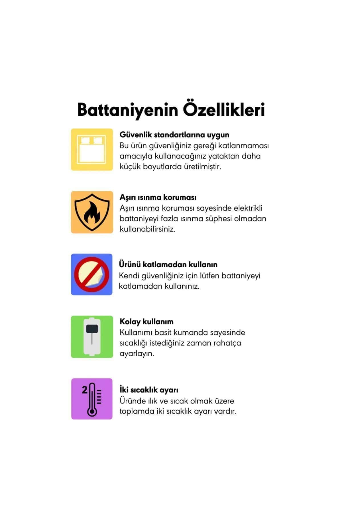 🛏️ELEKTRİKLİ BATTANİYE - dibidip