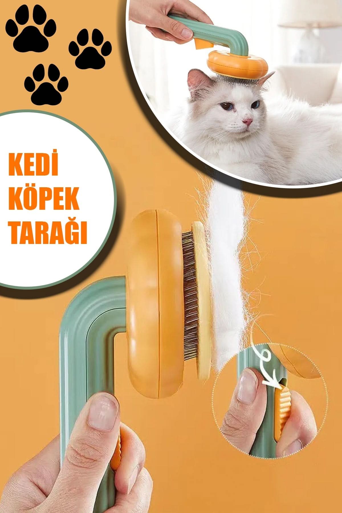 🐶EVCİL HAYVAN TÜY TARAĞI - dibidip
