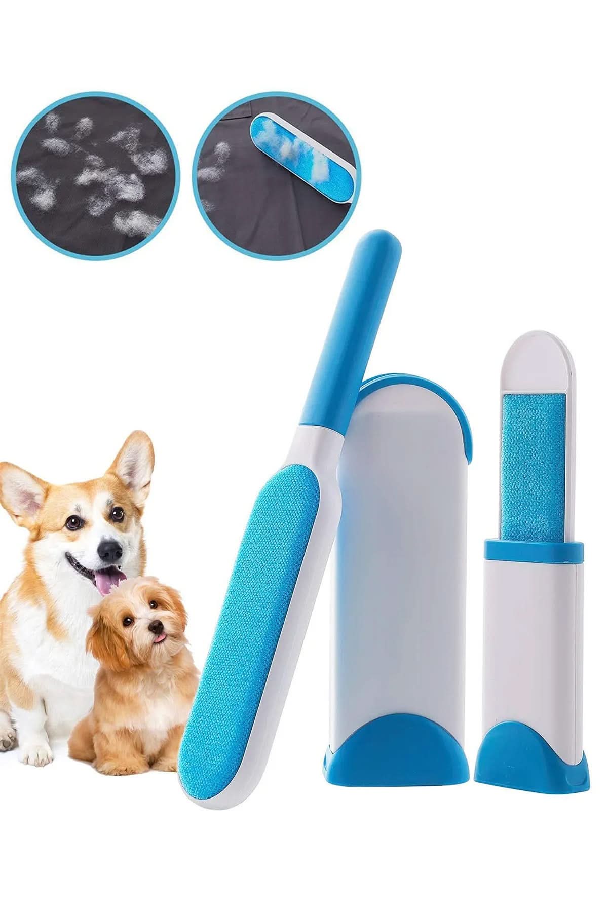 🐶İKİLİ TÜY TOPLAMA SETİ - dibidip