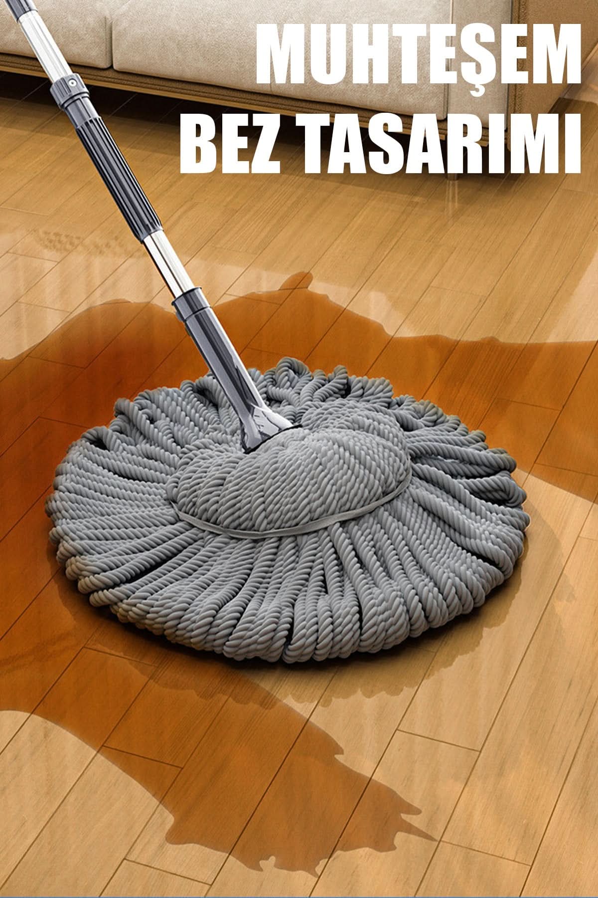 🧼KENDİNDEN SIKMALI TWISTER MOP - dibidip