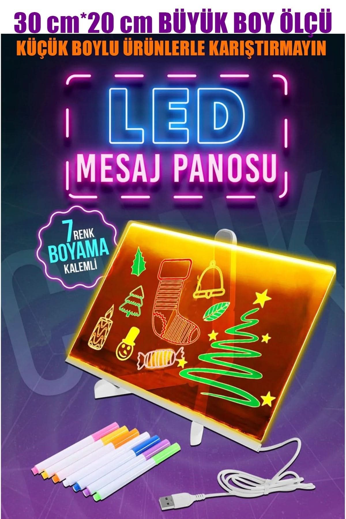 🎨LED IŞIKLI ÇİZİM TABLETİ - dibidip