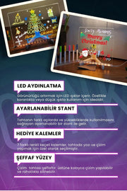 🎨LED IŞIKLI ÇİZİM TABLETİ - dibidip