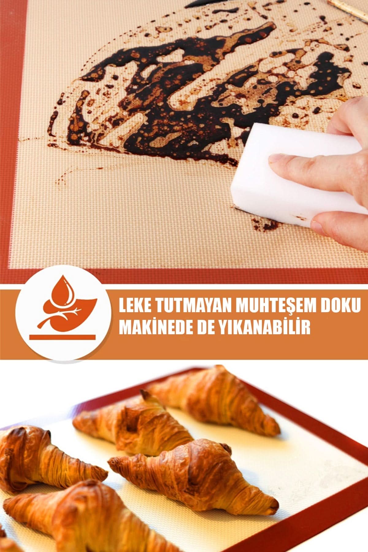🍳SİLİKON PİŞİRME MATI - dibidip