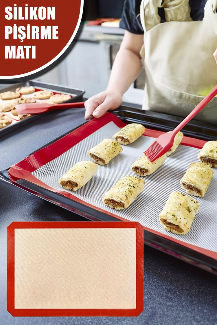 🍳SİLİKON PİŞİRME MATI - dibidip