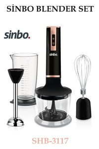 SİNBO SHB-3117 BLENDER SET