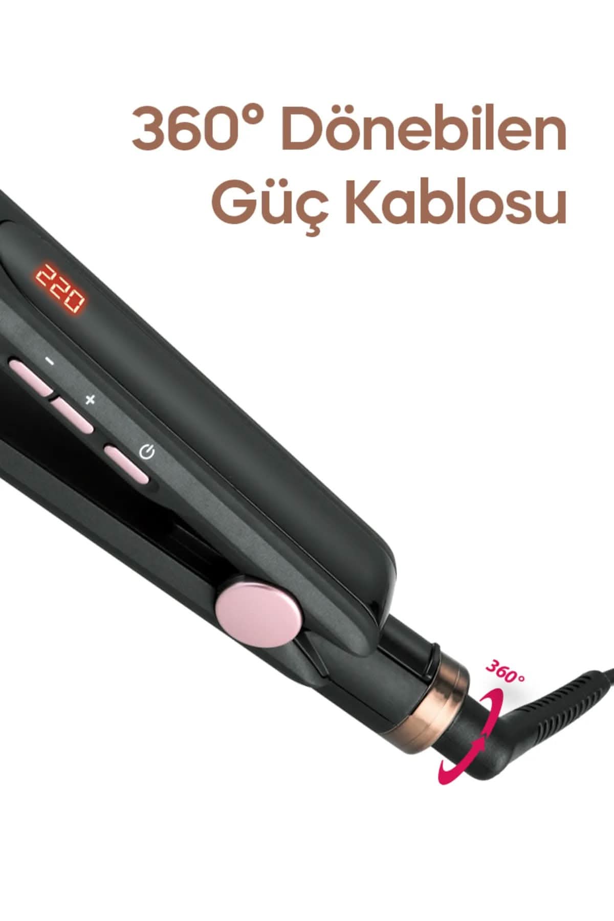 SİNBO SHD-1708 SAÇ DÜZLEŞTİRİCİ MAKİNE - dibidip