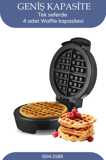 SİNBO SSM-2589 WAFFLE MAKİNESİ - dibidip