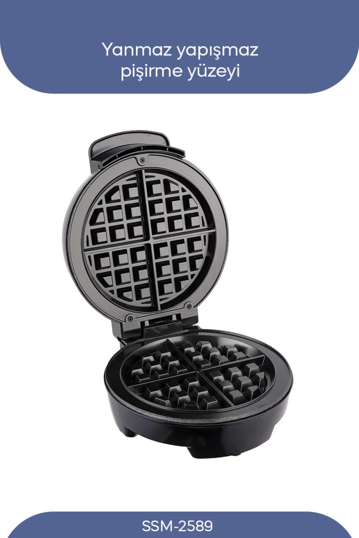 SİNBO SSM-2589 WAFFLE MAKİNESİ - dibidip