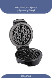 SİNBO SSM-2589 WAFFLE MAKİNESİ - dibidip