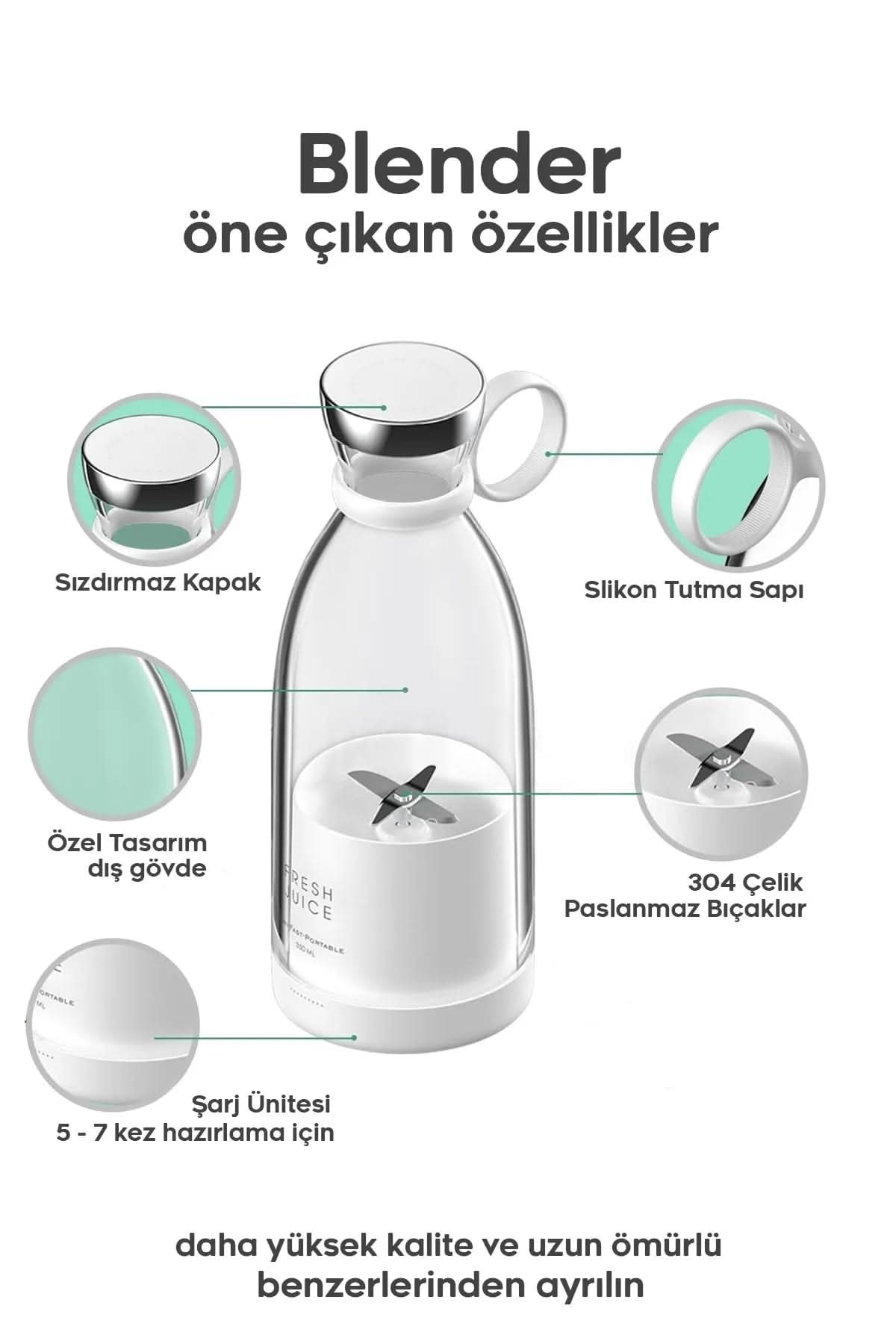 🍓TAŞINABİLİR SMOOTHİE BLENDER - dibidip
