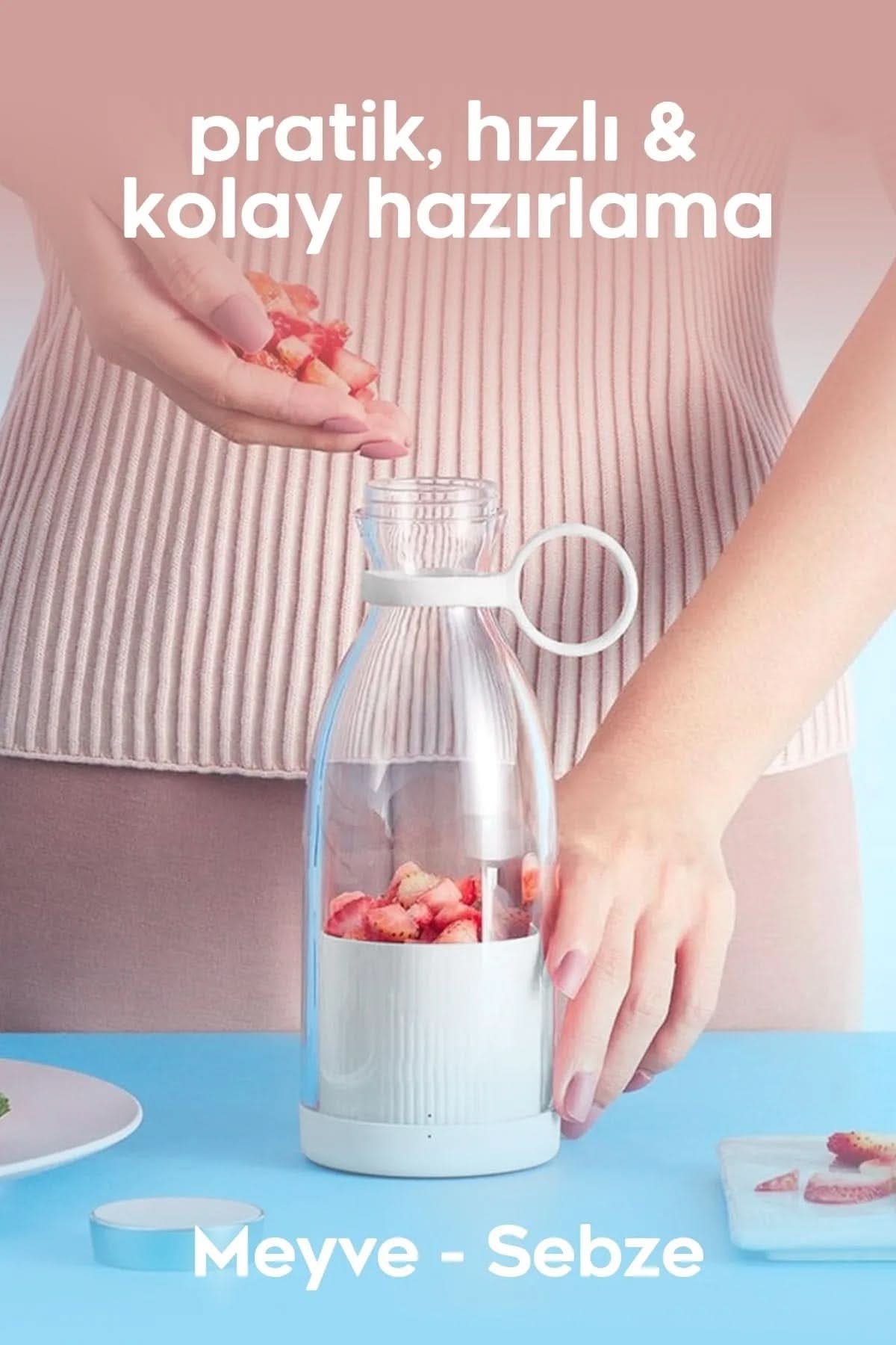 🍓TAŞINABİLİR SMOOTHİE BLENDER - dibidip
