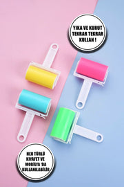 🧼YIKANABİLİR TÜY VE TOZ TOPLAMA RULOSU - dibidip