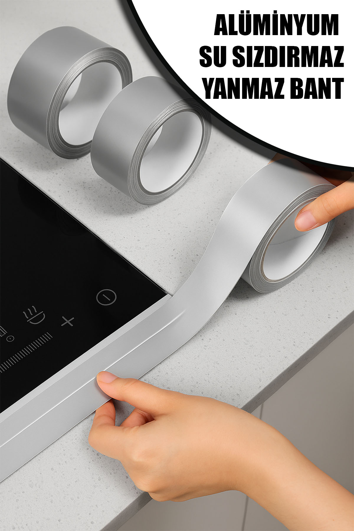 ✂️YAPIŞKANLI ALÜMİNYUM SU SIZDIRMAZ BANT - dibidip 