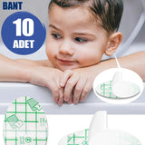 👂10'LU SU GEÇİRMEZ KULAK KORUYUCU BANT - dibidip 