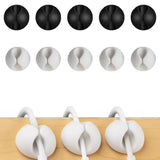 🪄10'LU KABLO SABİTLEME KLİPS - dibidip 